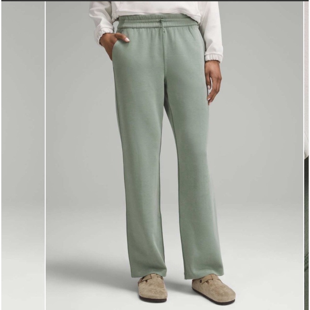 Lululemon Softstreme High-Rise Pant *RegularGrey Eucalyptus Size 10